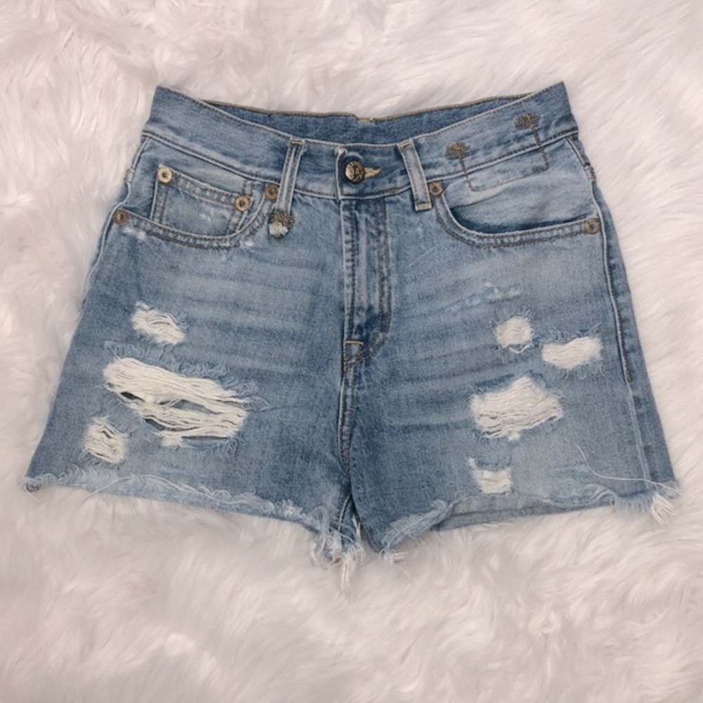 R13 Shredded Slouch Short, Women’s 25